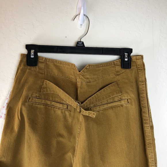 Free People Brown Crop Chinos Size 6 - Picture 6 of 7